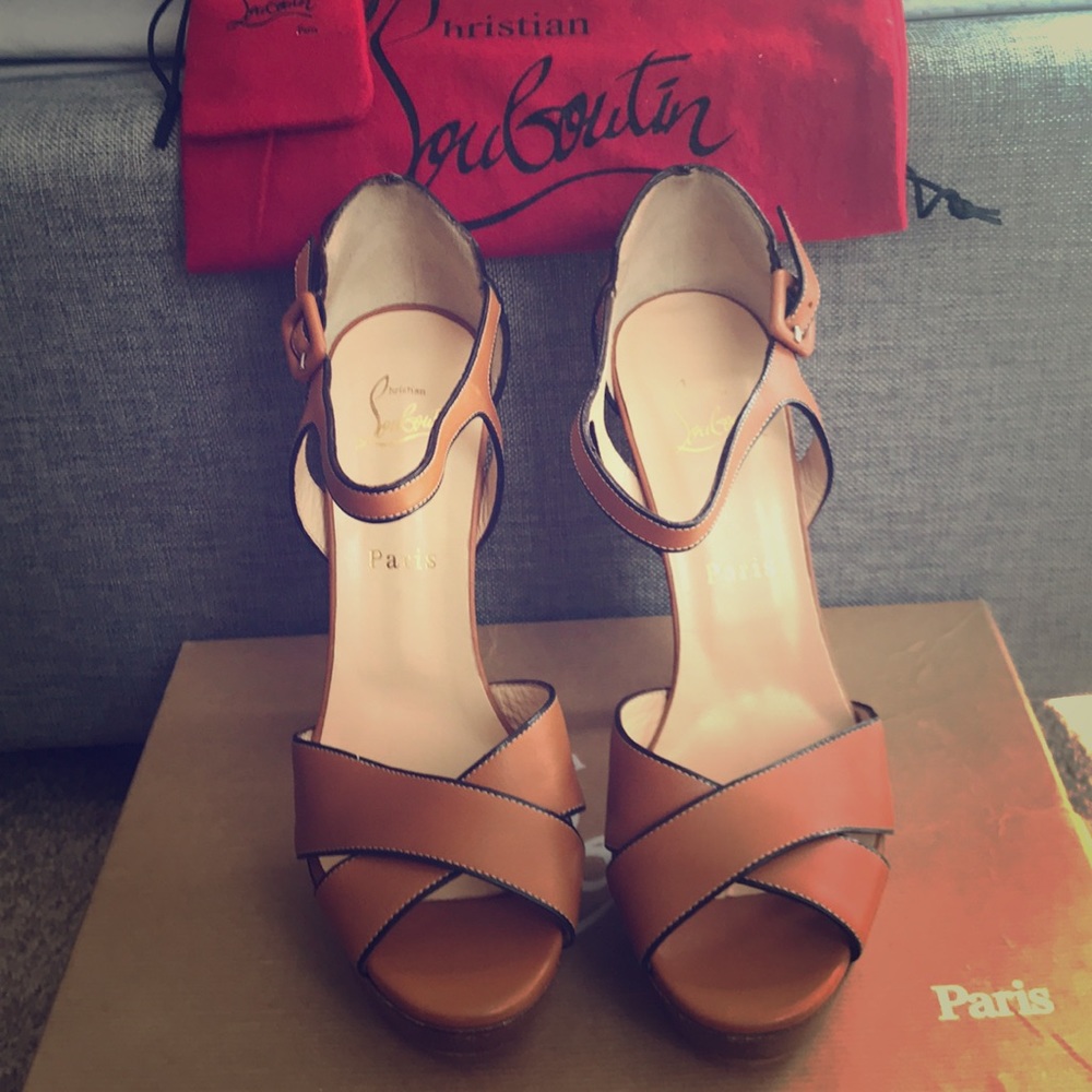 Christian Louboutin Sporting 140 Calf Platform - Picture 2 of 6